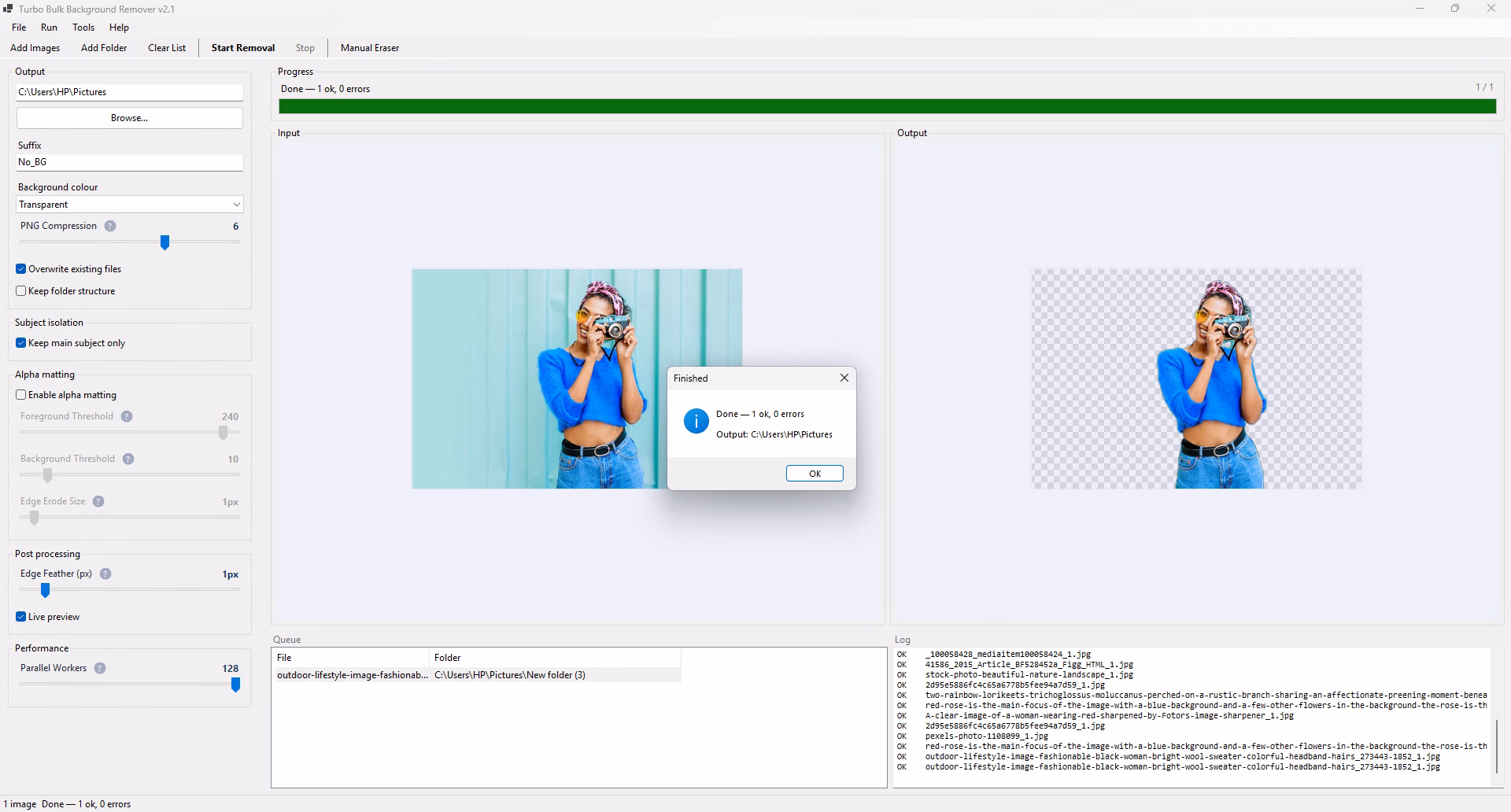 AI Select wand tool for one-click subject selection
