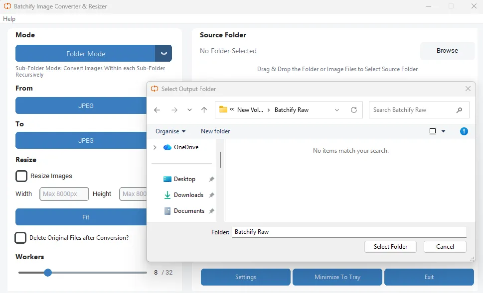 Experience lightning fast and unlimited conversion