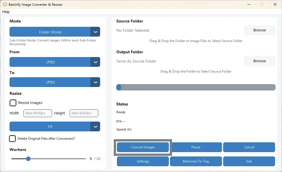 Step 7 – Click Convert