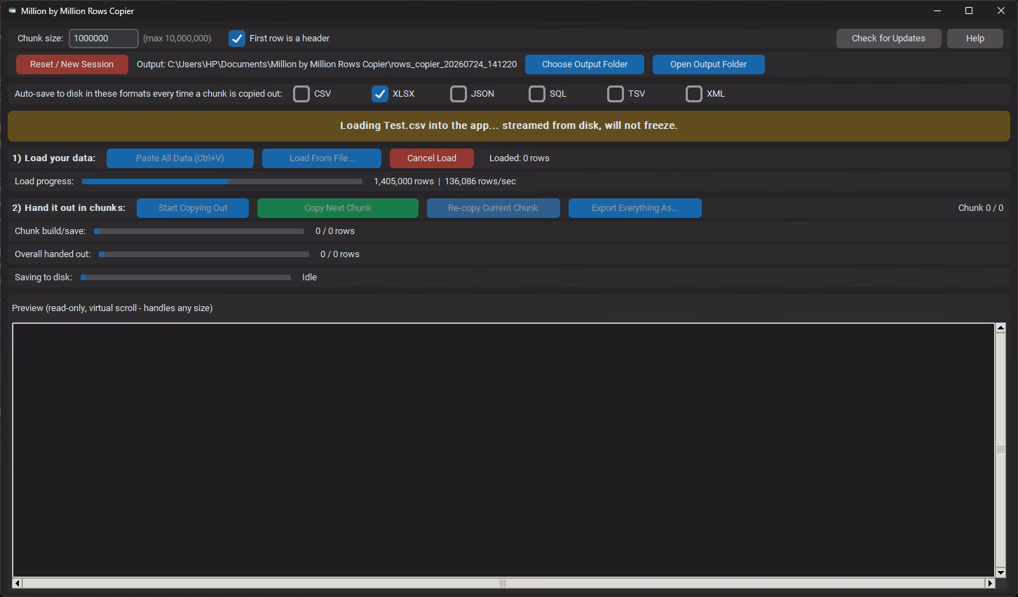 Load Controls - Paste or Load From File