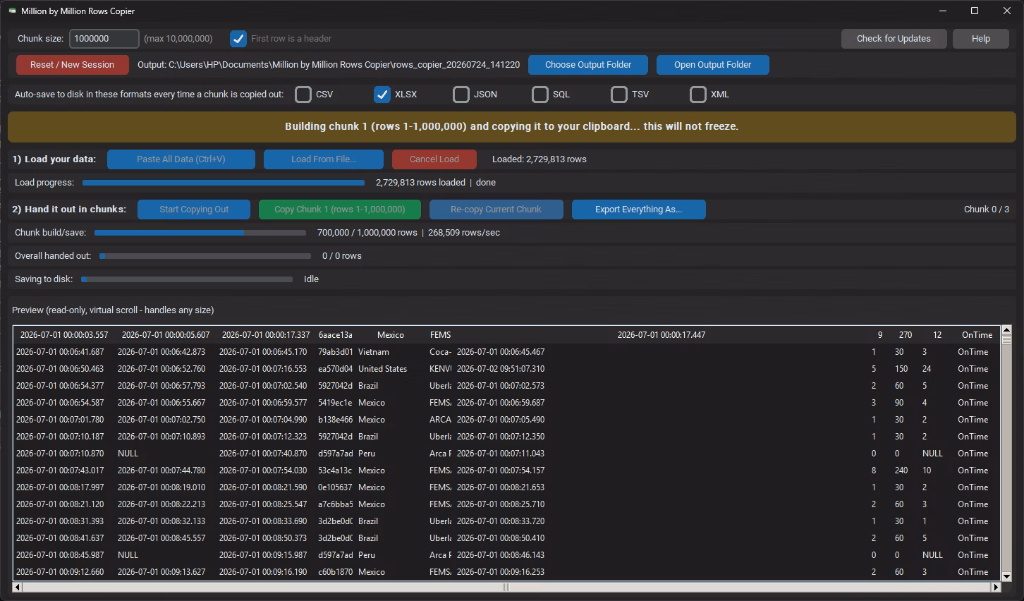 Auto-Save Format Checkboxes