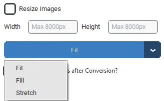 Batch image converter and batch image resizer